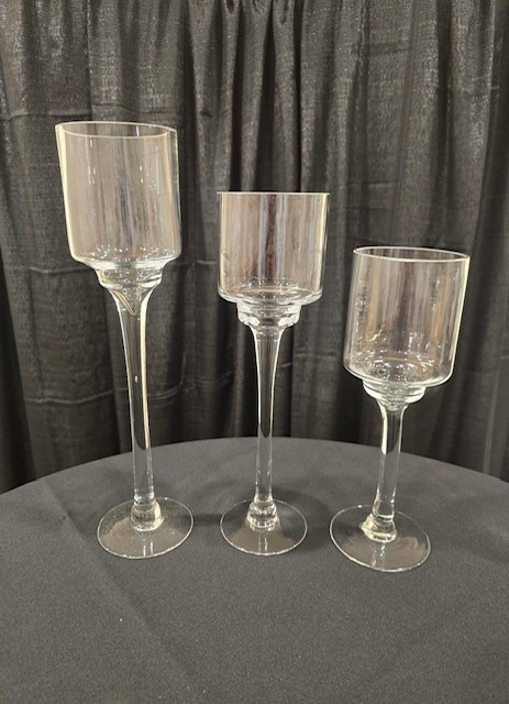 Stemware Glass Centerpieces